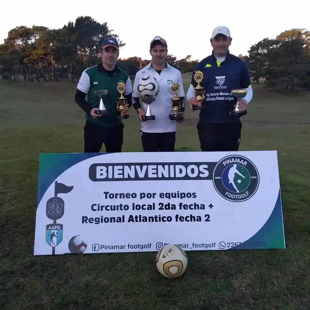 Roberto Ghezzi, Marcos Ghezzi y Sergio Toth.