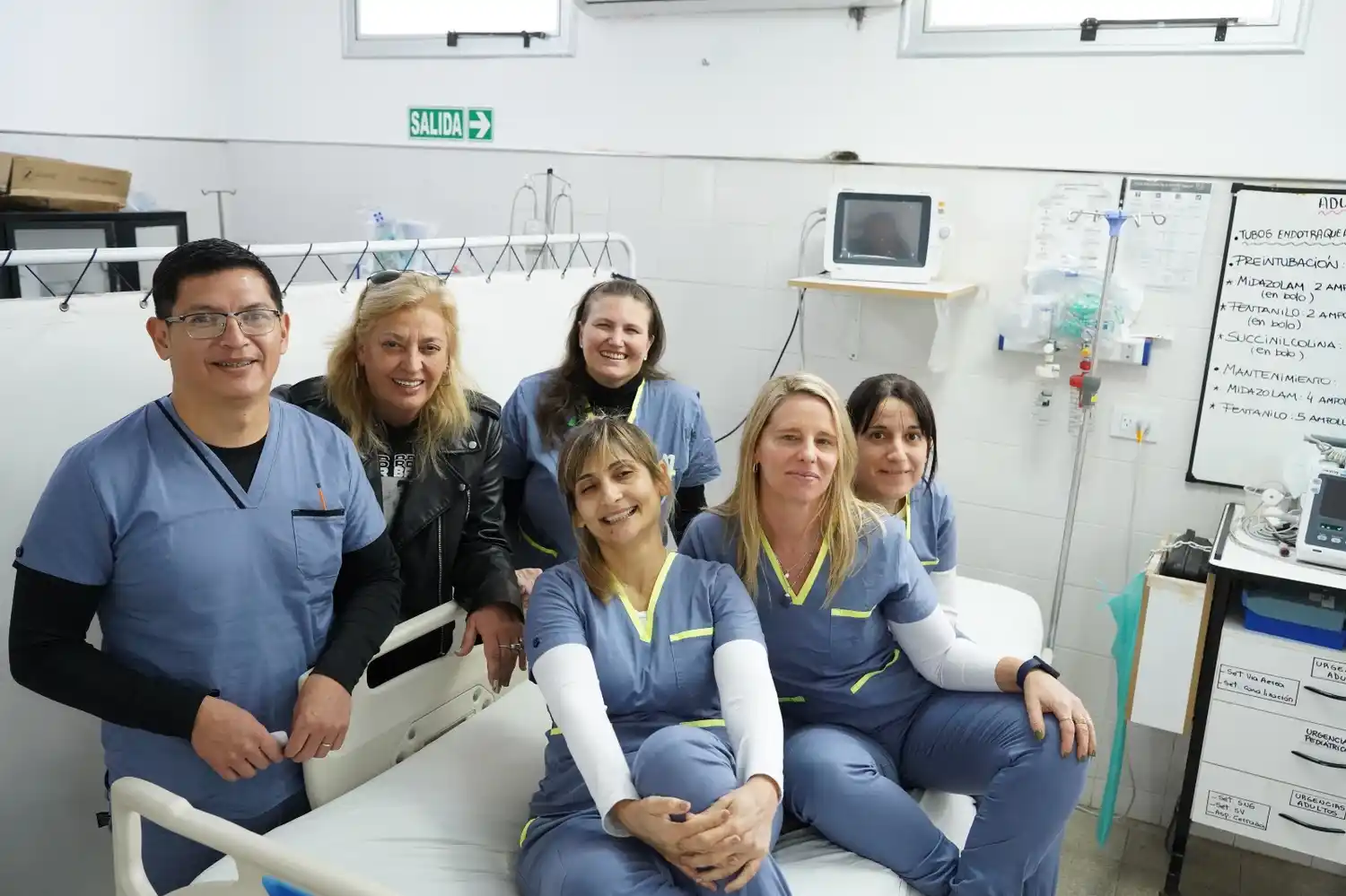 Sobrero junto a sus colegas: “El trabajo en equipo es esencial, nada se logra en soledad".