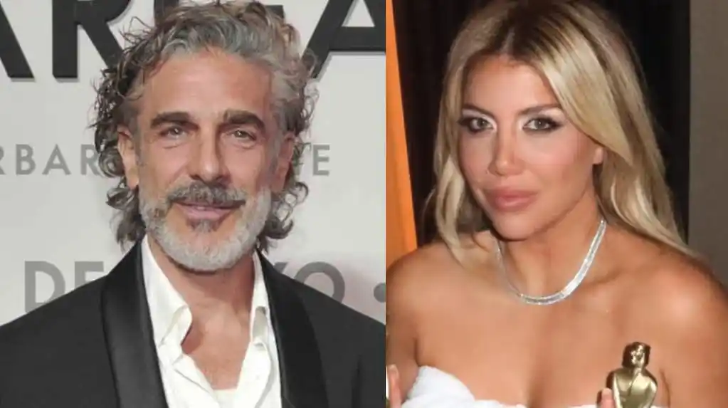 Sbaraglia y Wanda Nara.