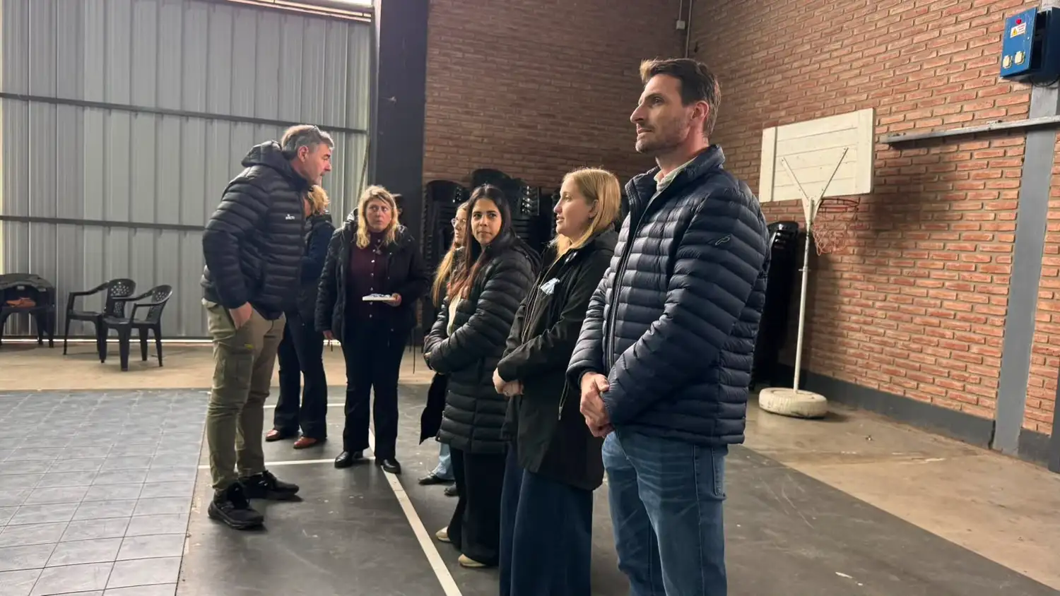 Victoria Tejeda recorrió espacios deportivos y comunitarios durante su visita a San Vicente - 1