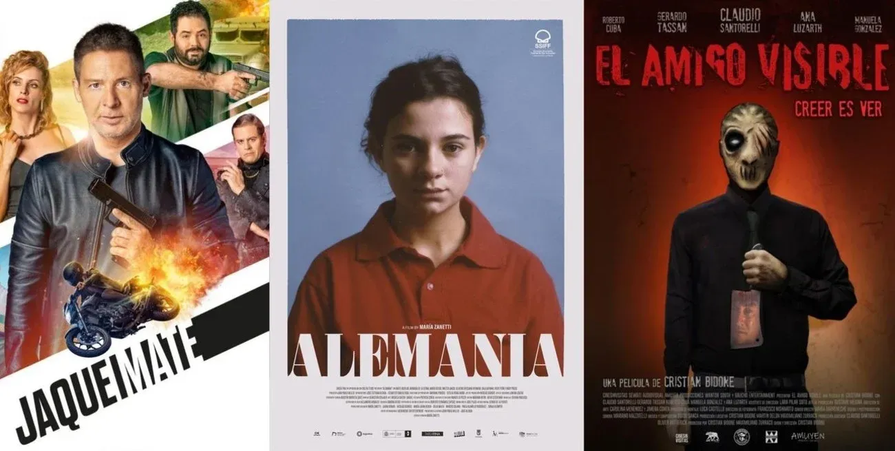 Algunas de las propuestas que llegarán en las próximas semanas. Foto: Tarea Fina / Gaucho Entertainment / Amazon Prime Video