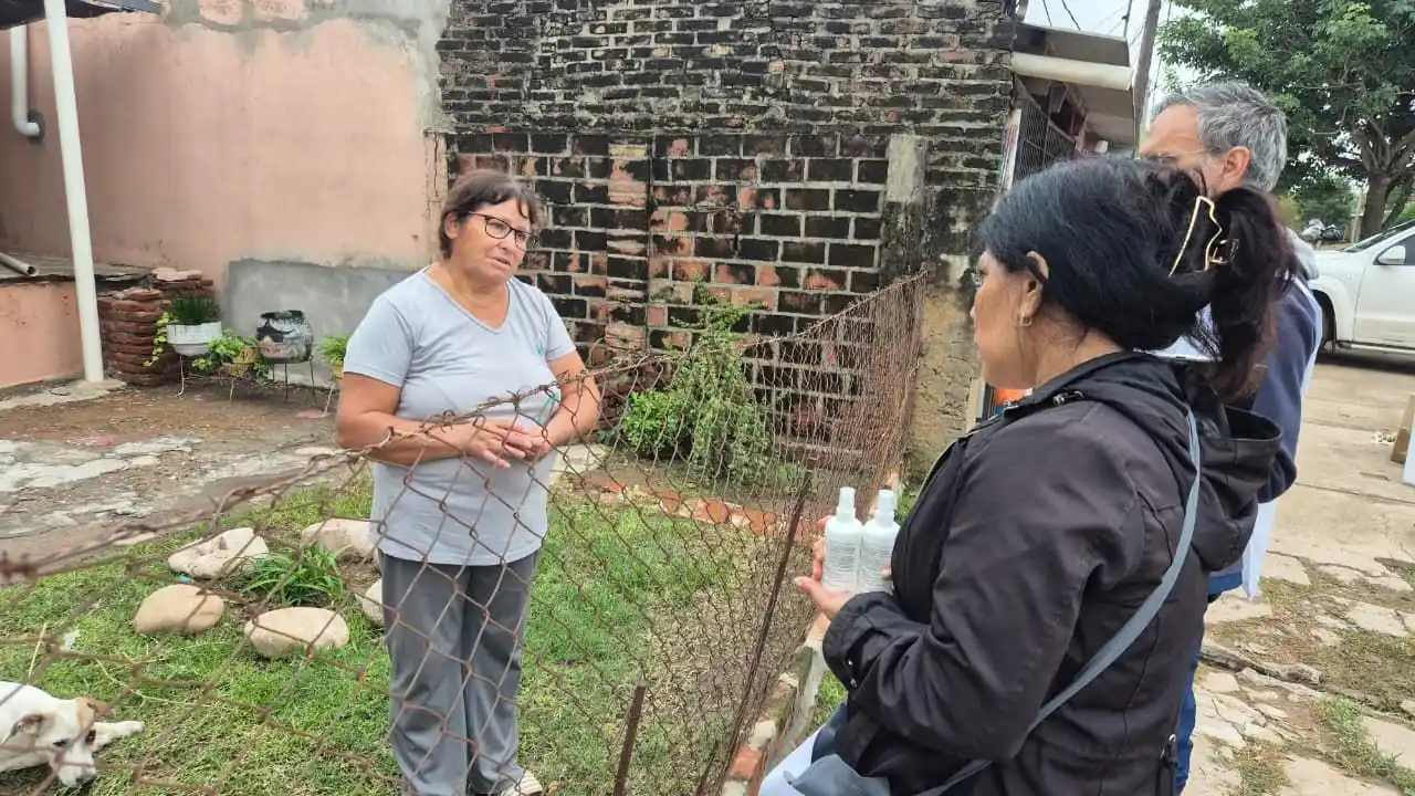 En Villa Minetti rescataron a un paciente que se encontraba aislado
