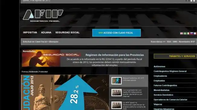 La AFIP busca evasores en el exterior por Internet