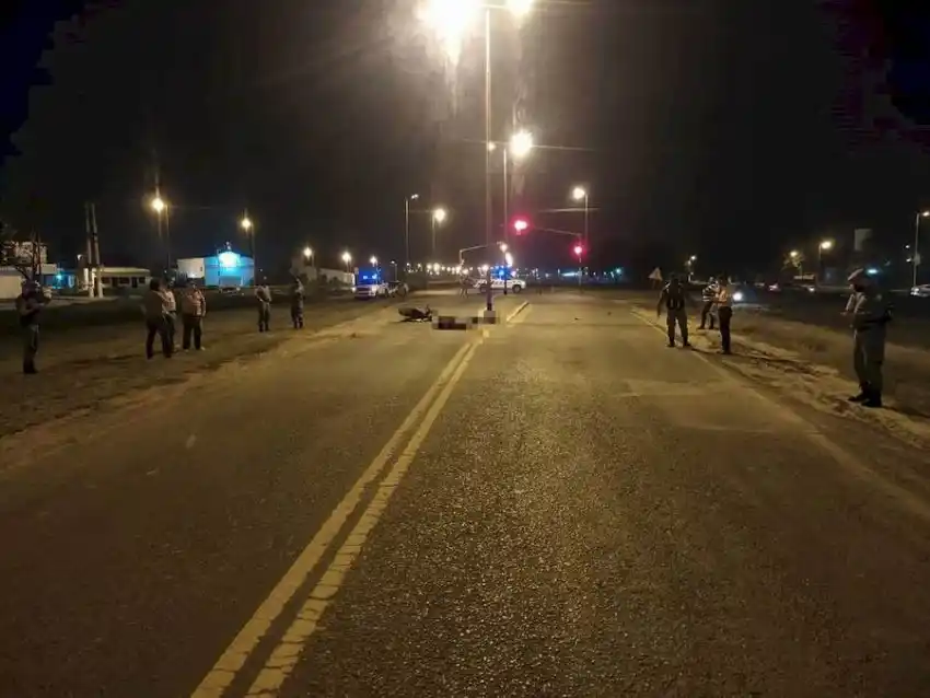 Siniestro vial sobre ruta nacional 11 dejó como saldo una víctima fatal y un lesionado