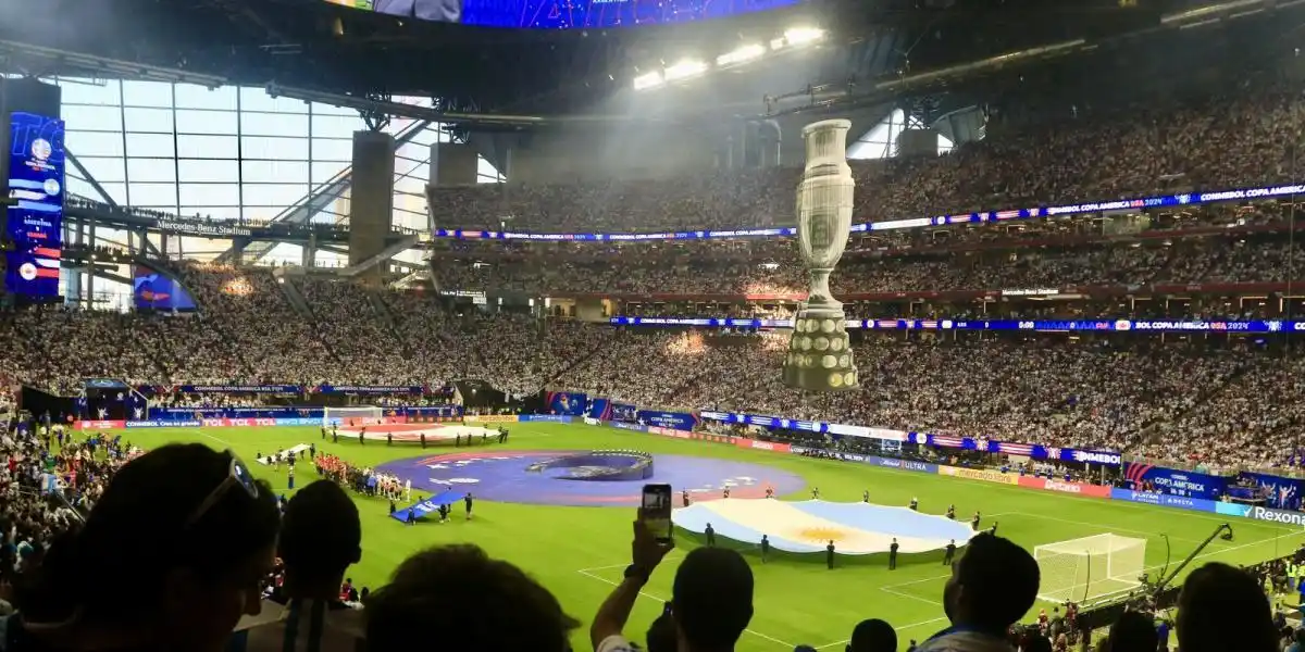 La Copa América tendrá dos encuentros este sábado.