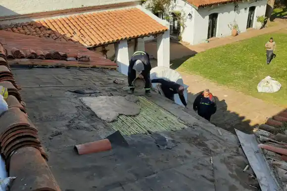 Realizan obras de mejoras para la puesta en valor del edificio histórico del Museo Pampeano