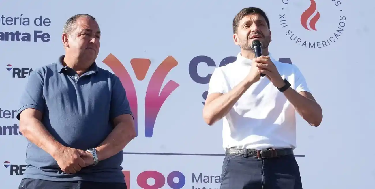 Pullaro en la largada de la 48ª edición de la Santa Fe–Coronda.