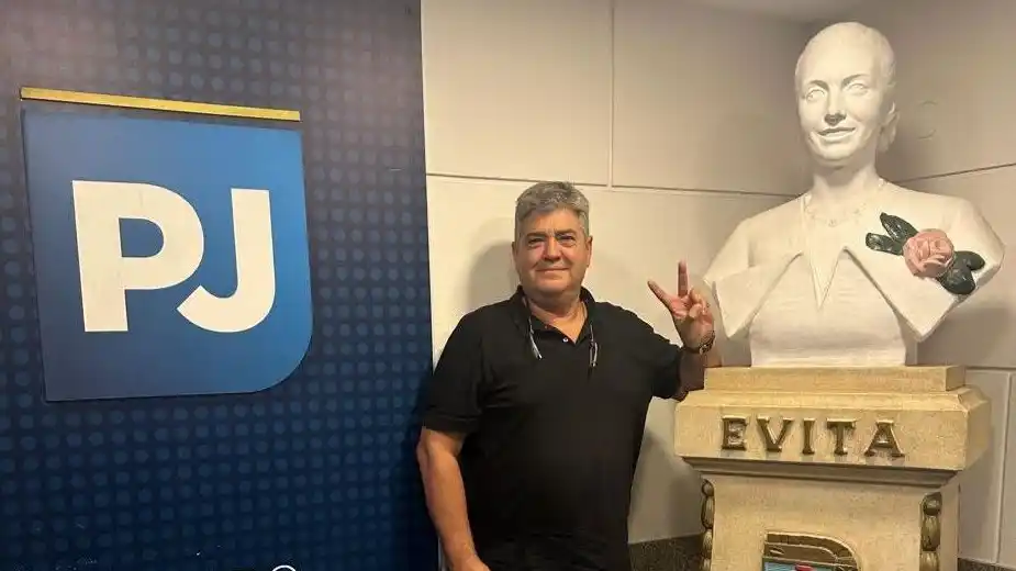 Alejandro Barragán dialogó con La Voz del Pueblo, tras la presentación de la lista en la sede nacional del PJ en Buenos Aires
