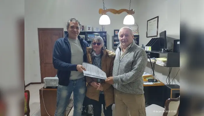 Agradecimiento: "Porque después de 15 años de trámites, pudimos terminarlos"