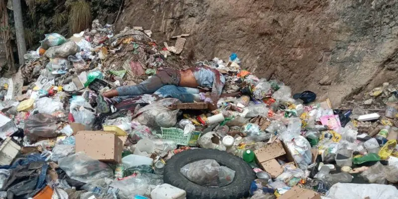 Localizan dos cadáveres en vertedero de basura de la Cota 905