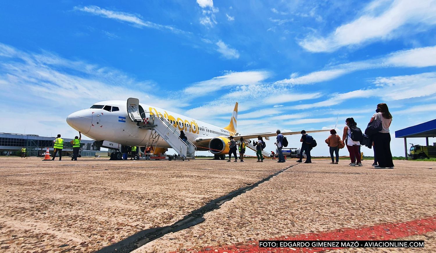 Flybondi inaugura su propio taller de ruedas