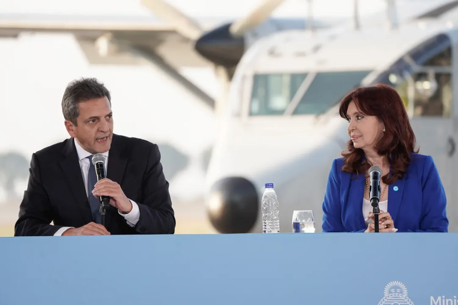 Sergio Massa y Cristina Kirchner