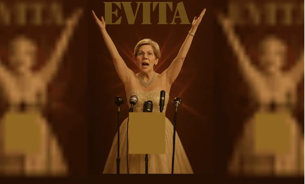 Bessent utilizó la figura de Evita para criticar a la senadora demócrata Elizabeth Warren