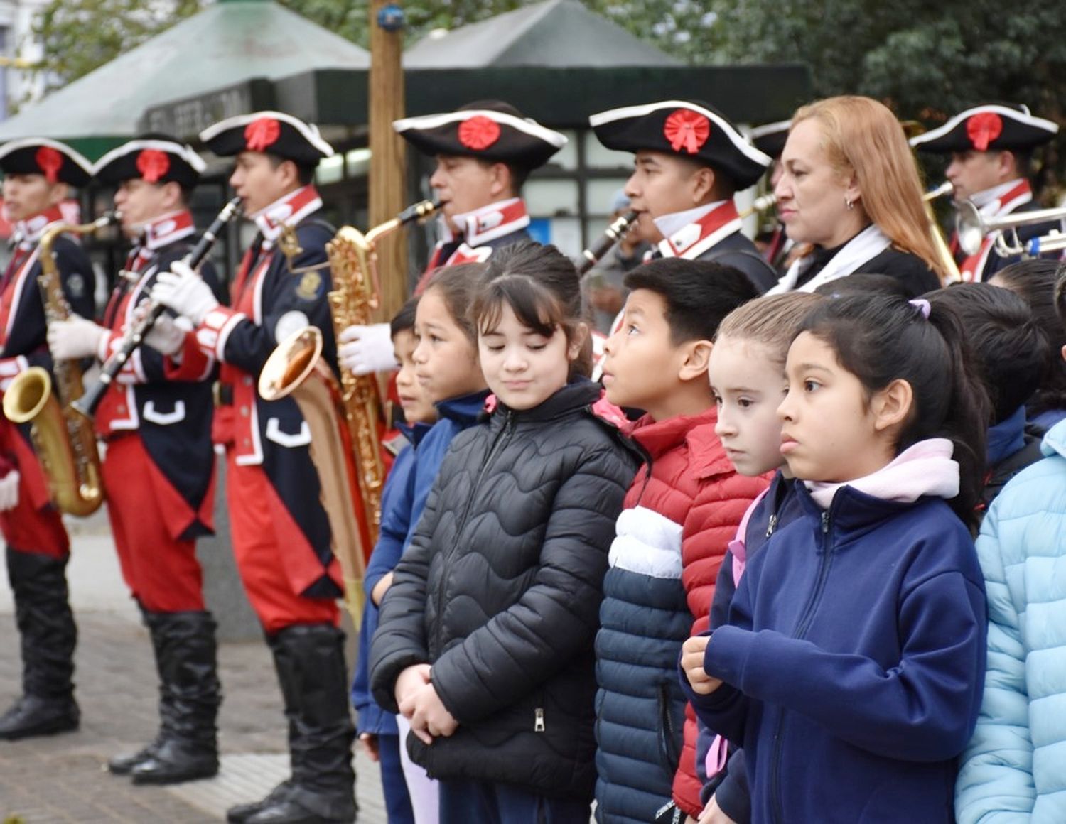 Alumnos de la Escuela Normal participaron de una nueva jornada de “Late la Patria”