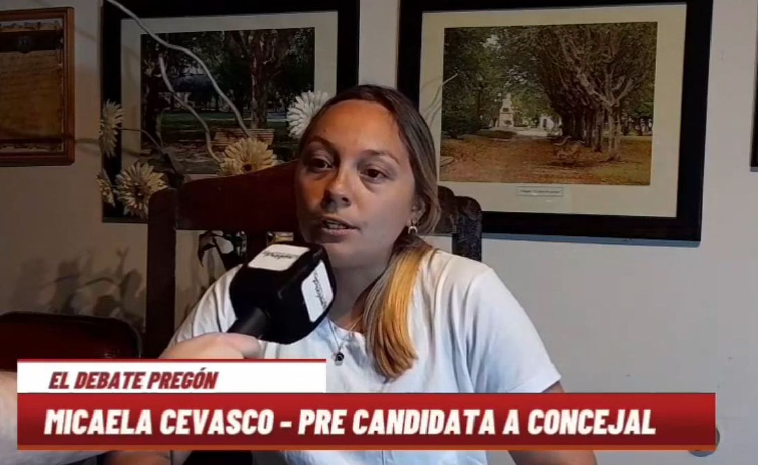 Micaela Cevasco: Pre candidata a concejal