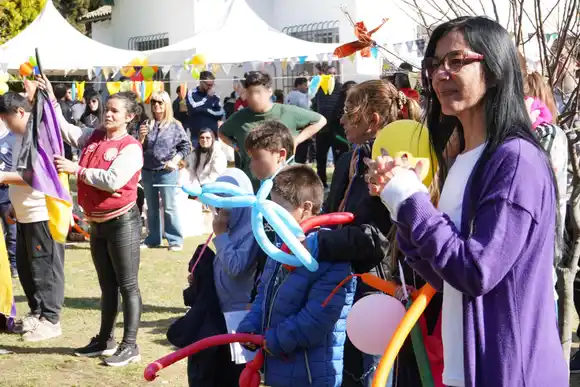 El Organismo Provincial de Niñez y Adolescencia festejó el Mes de las Niñeces en Aldea Primavera