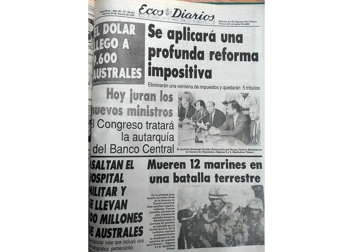 Jueves 31 de enero de 1991