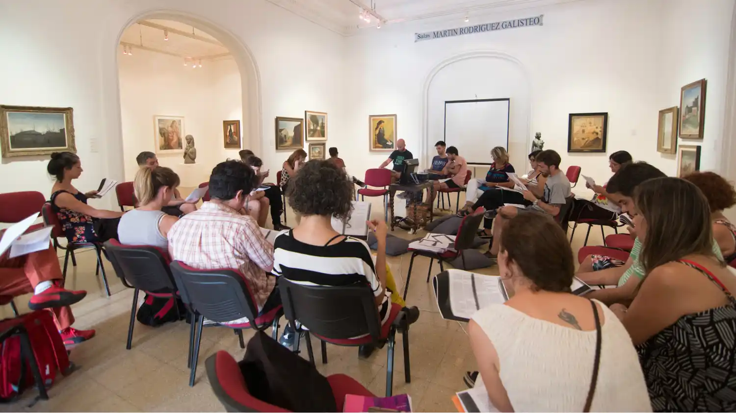 Seminario de estudio de la cultura y el arte en el Rosa Galisteo