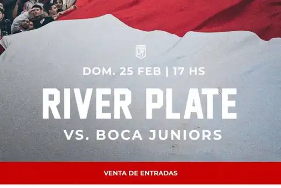 River anunció la venta de entradas del Superclásico 