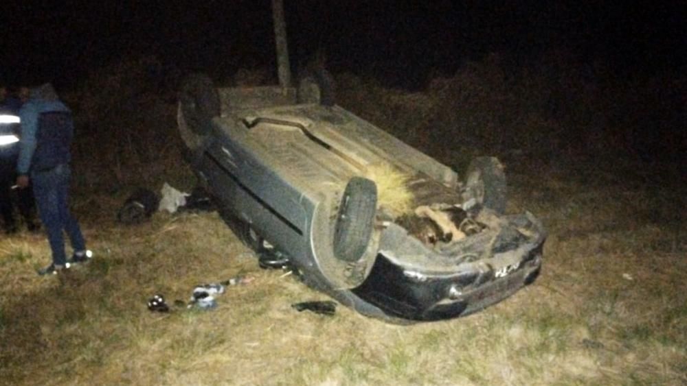 Una familia de Gualeguay resultó ilesa tras volcar en la ruta 11