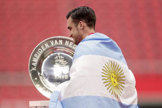 Tagliafico y Martínez son campeones con Ajax