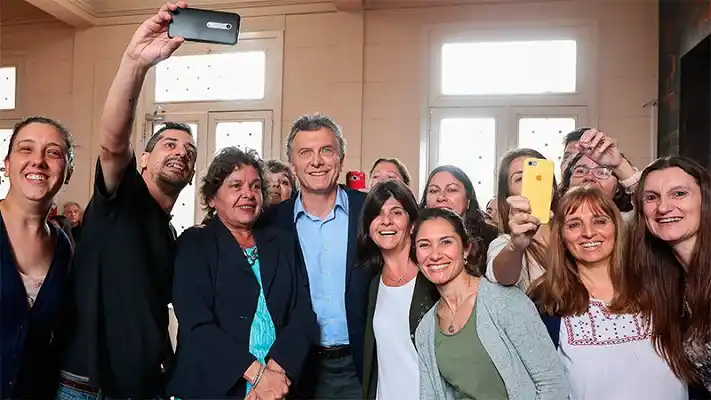 Macri: "Mi obsesión es generar trabajo, crecer y desarrollar este país"