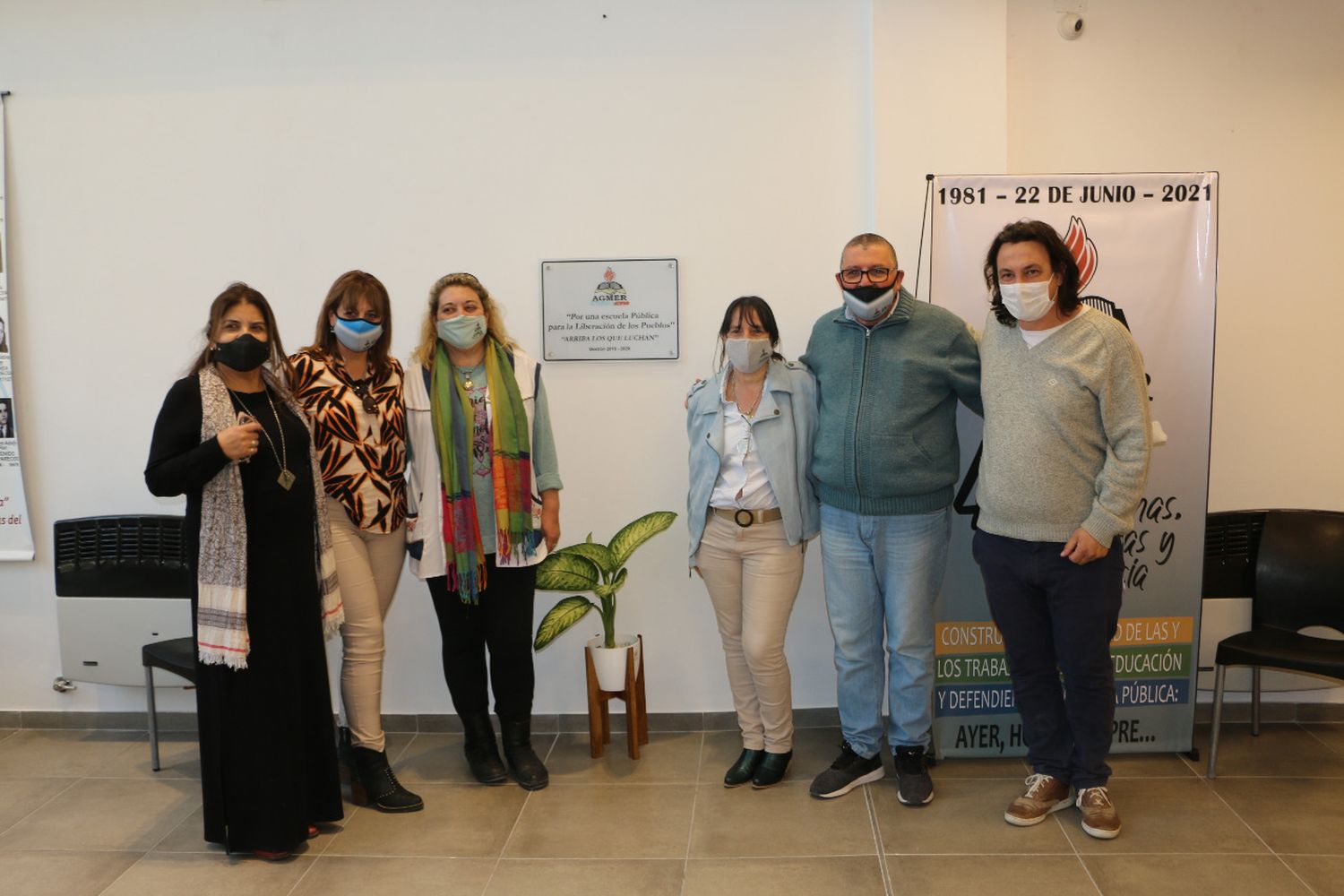 Agmer Gualeguaychú inauguró su nuevo edificio