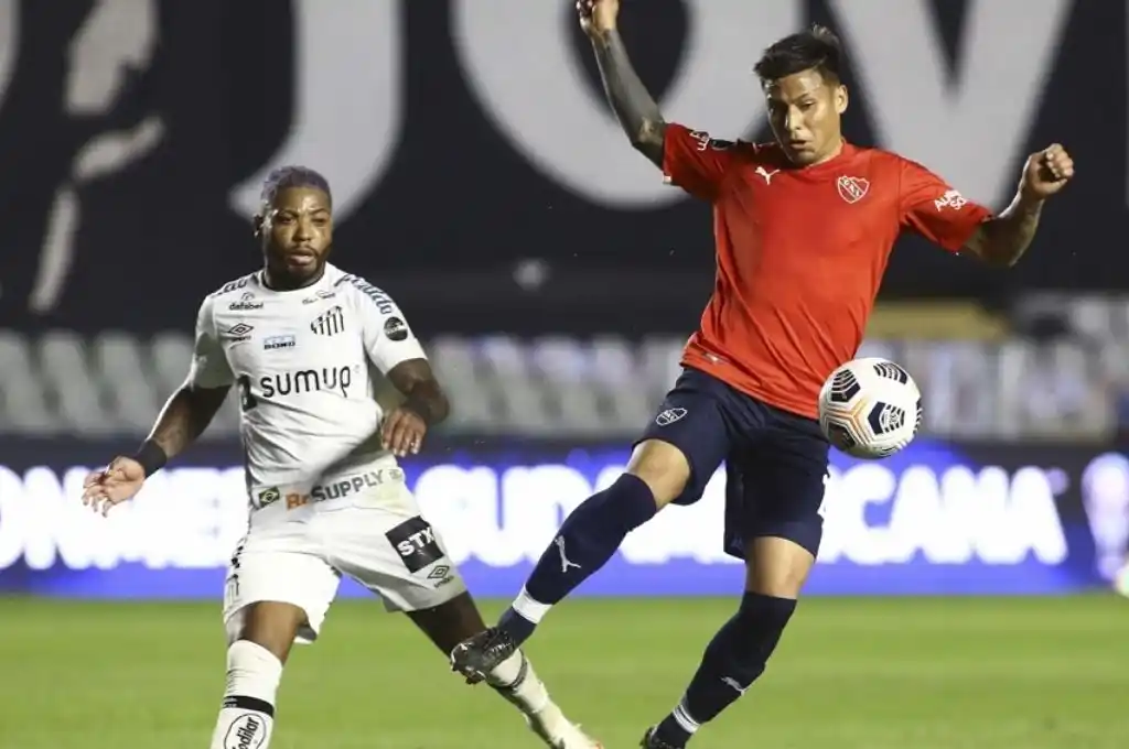 Independiente cayó ante Santos por 1-0  en los octavos de final de la Copa Sudamericana