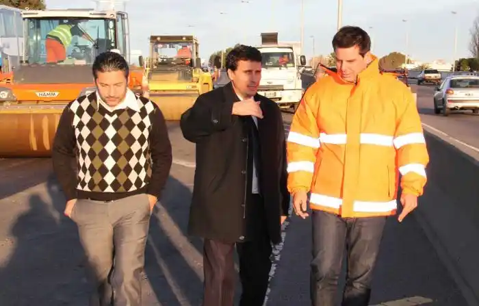 Comenzó la repavimentación de la Autopista La Plata-Buenos Aires