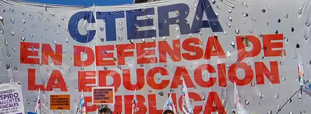 La Ctera convocó a un paro nacional docente para el miércoles y jueves próximos 