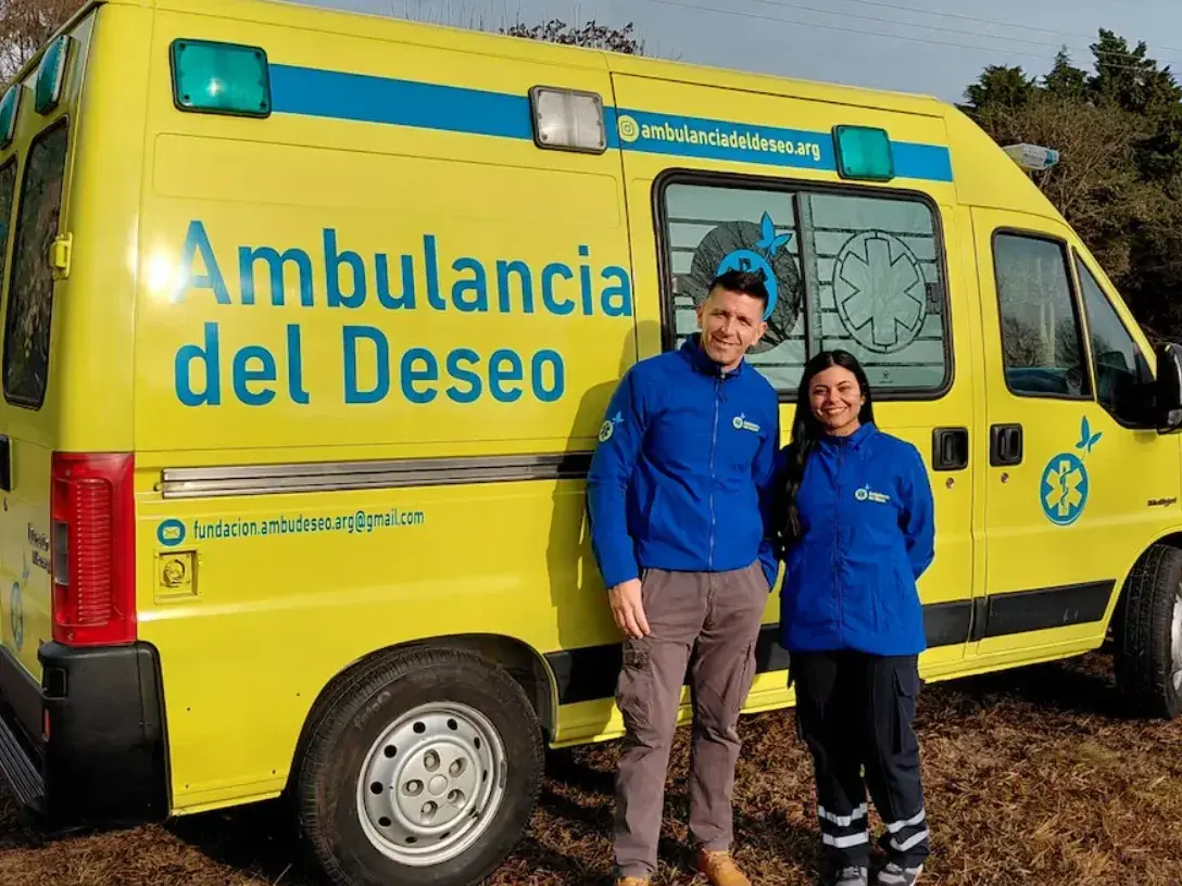 Ambulancia del Deseo: la iniciativa rosarina que busca cumplir los deseos de pacientes terminales