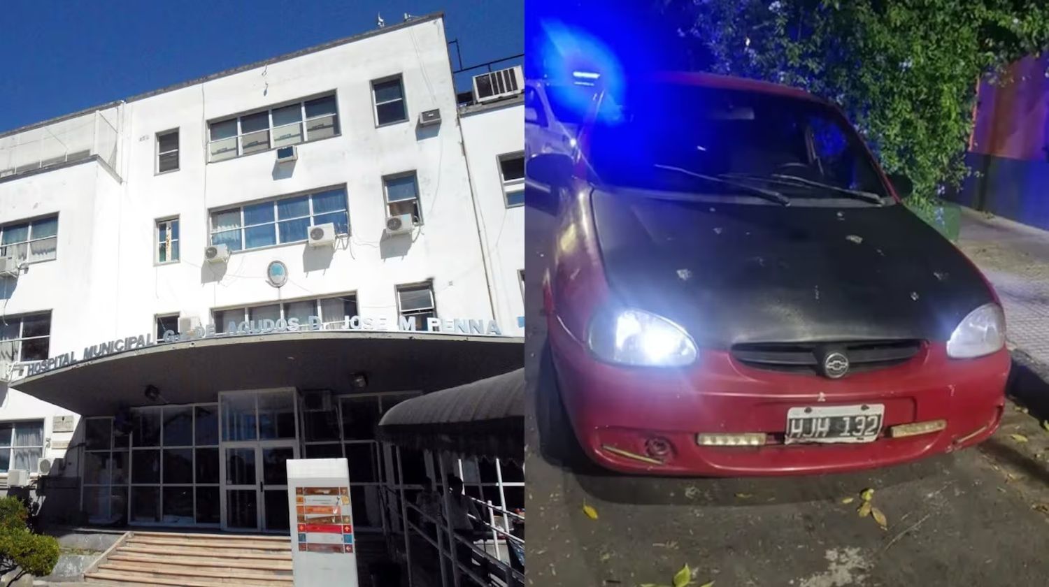 Video: tiroteo en la autopista Buenos Aires-La Plata terminó con un policía arrastrado y un ladrón herido