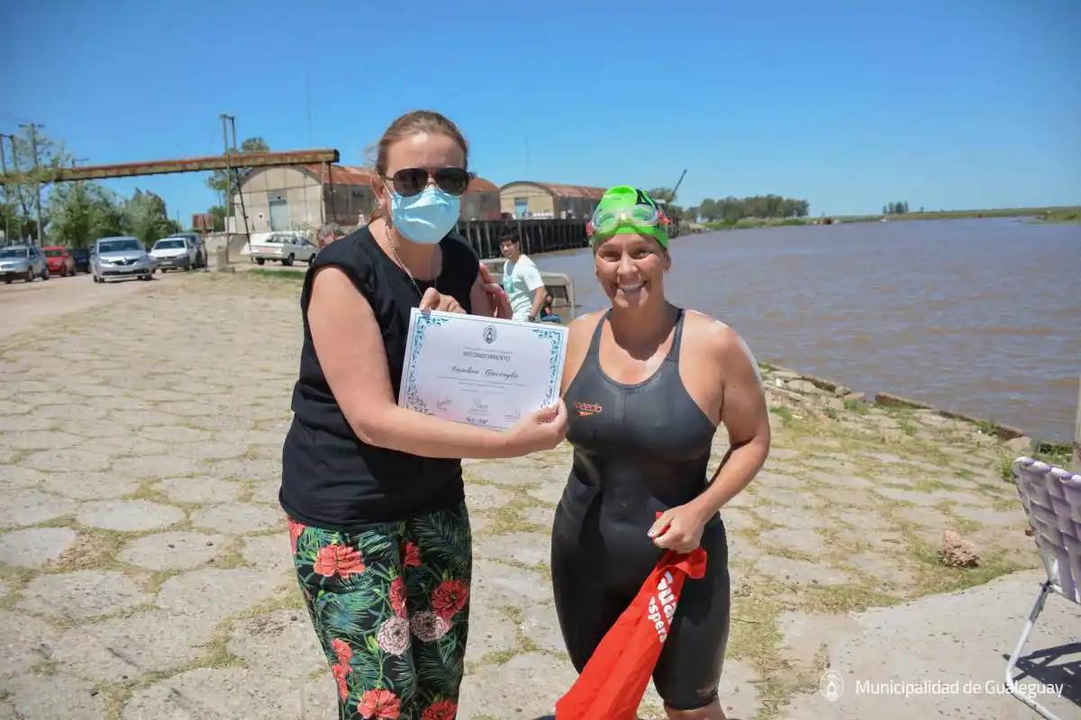 Catalina Giaccaglia realizó la travesía P. de Alonso-P. Ruiz