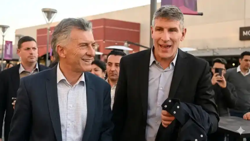 Macri y Palermo.