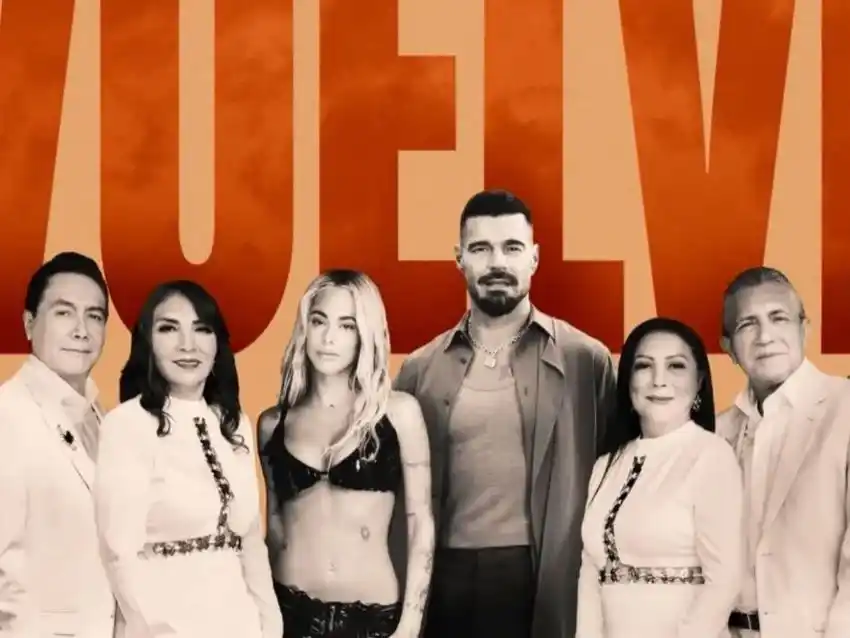 Ricky Martin apostó a la cumbia con Tini y Los Ángeles Azules.