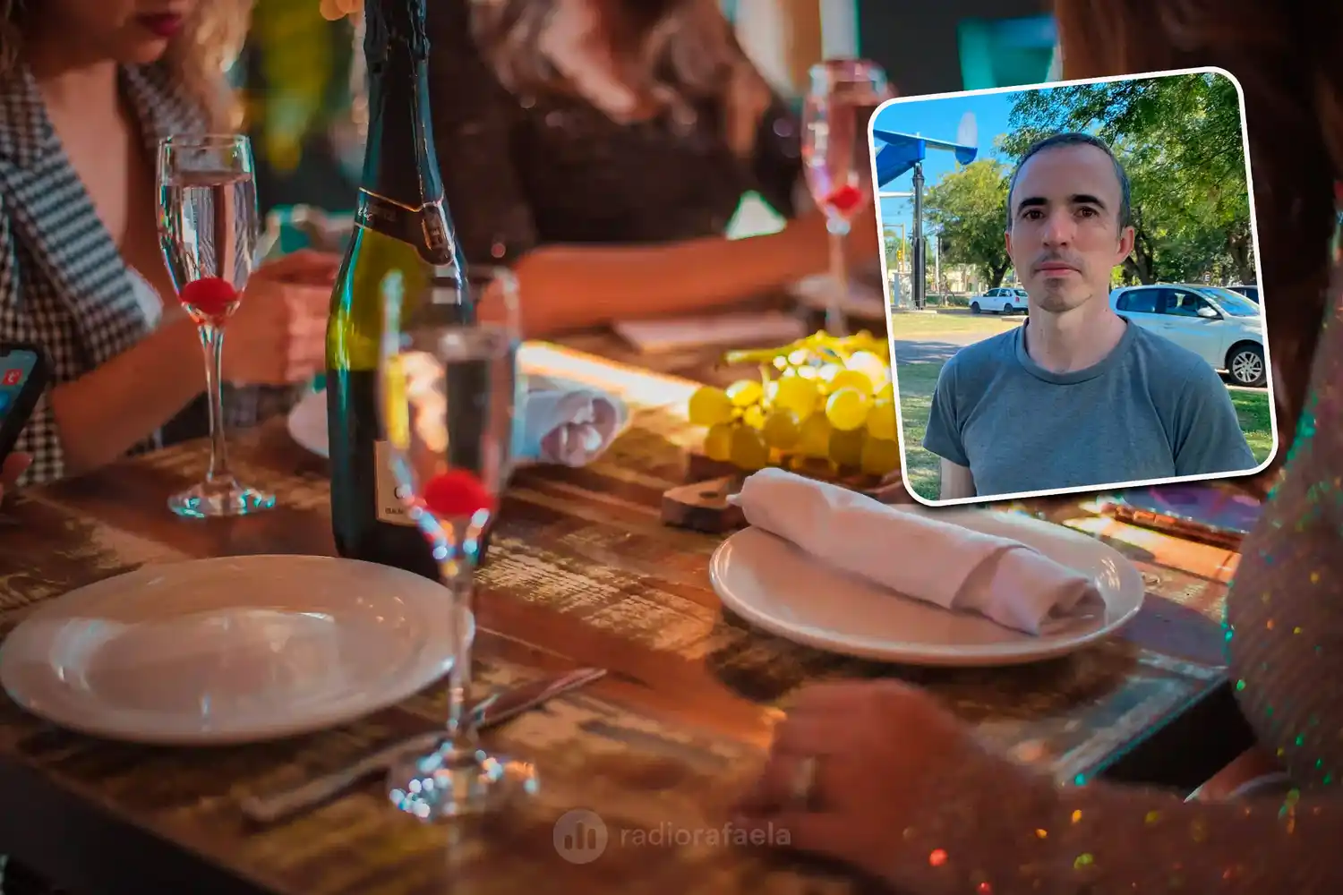 ¿Preparamos la mesa de año nuevo bajo techo o al aire libre? El pronóstico para recibir el 2026