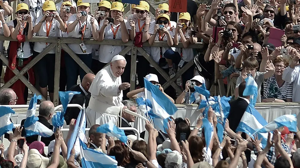 El papa Francisco afirmó que espera visitar «pronto» la Argentina