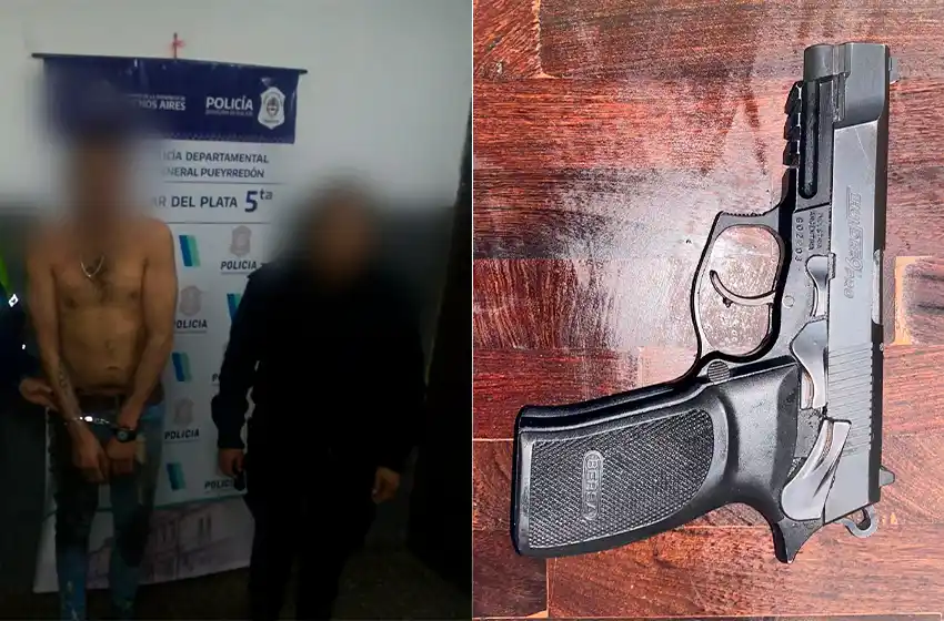 Con disparos al piso y al aire amenazó a su ex pareja