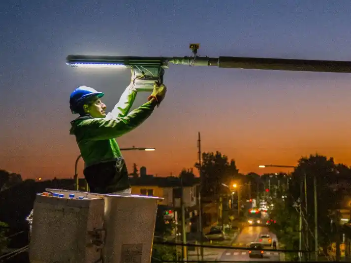 Municipio de Quilmes instaló cerca de 1200 luminarias led en principales accesos de la ciudad