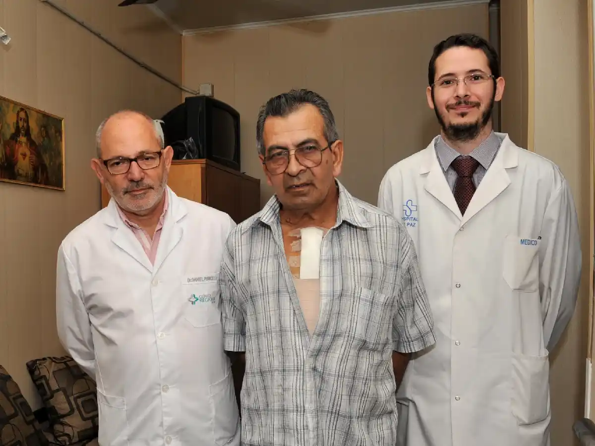 Primera cirugía de  bypass coronario  en la Clínica Regional 