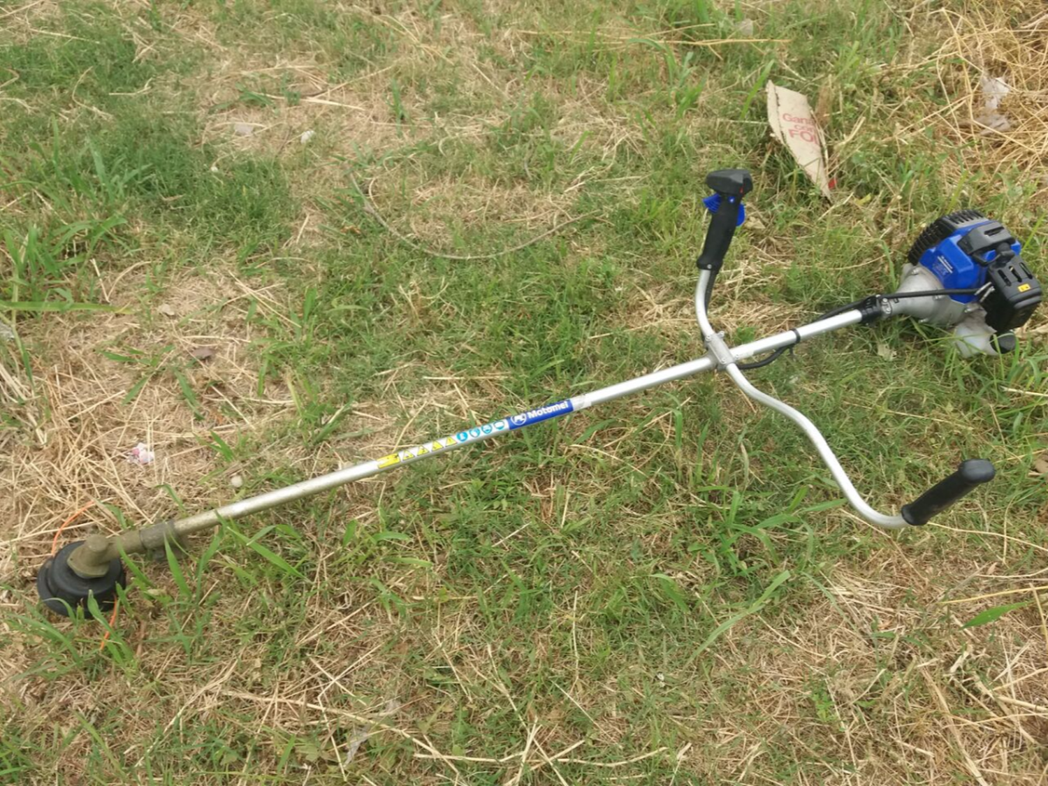 Recuperan una desmalezadora 