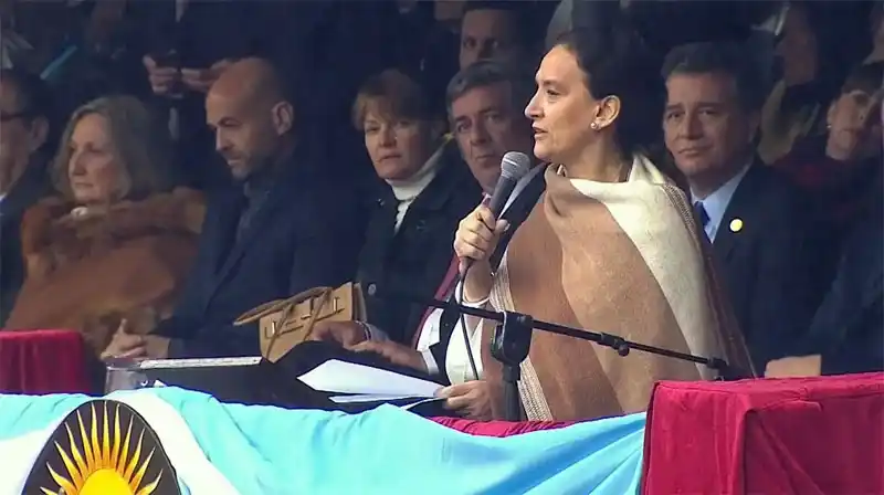 Michetti inauguró la muestra rural