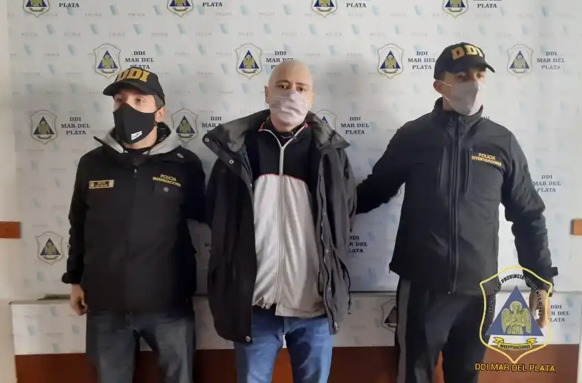 Cayó Salaberry, el prófugo más conocido de Mar del Plata: se iba a vacunar