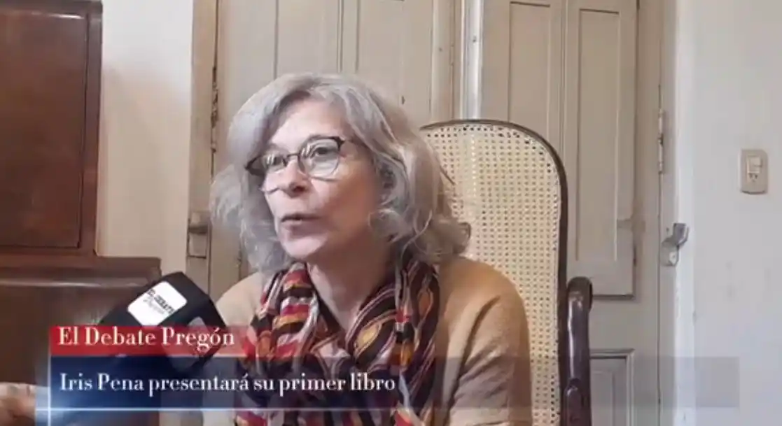 Iris Pena presentará su primer libro