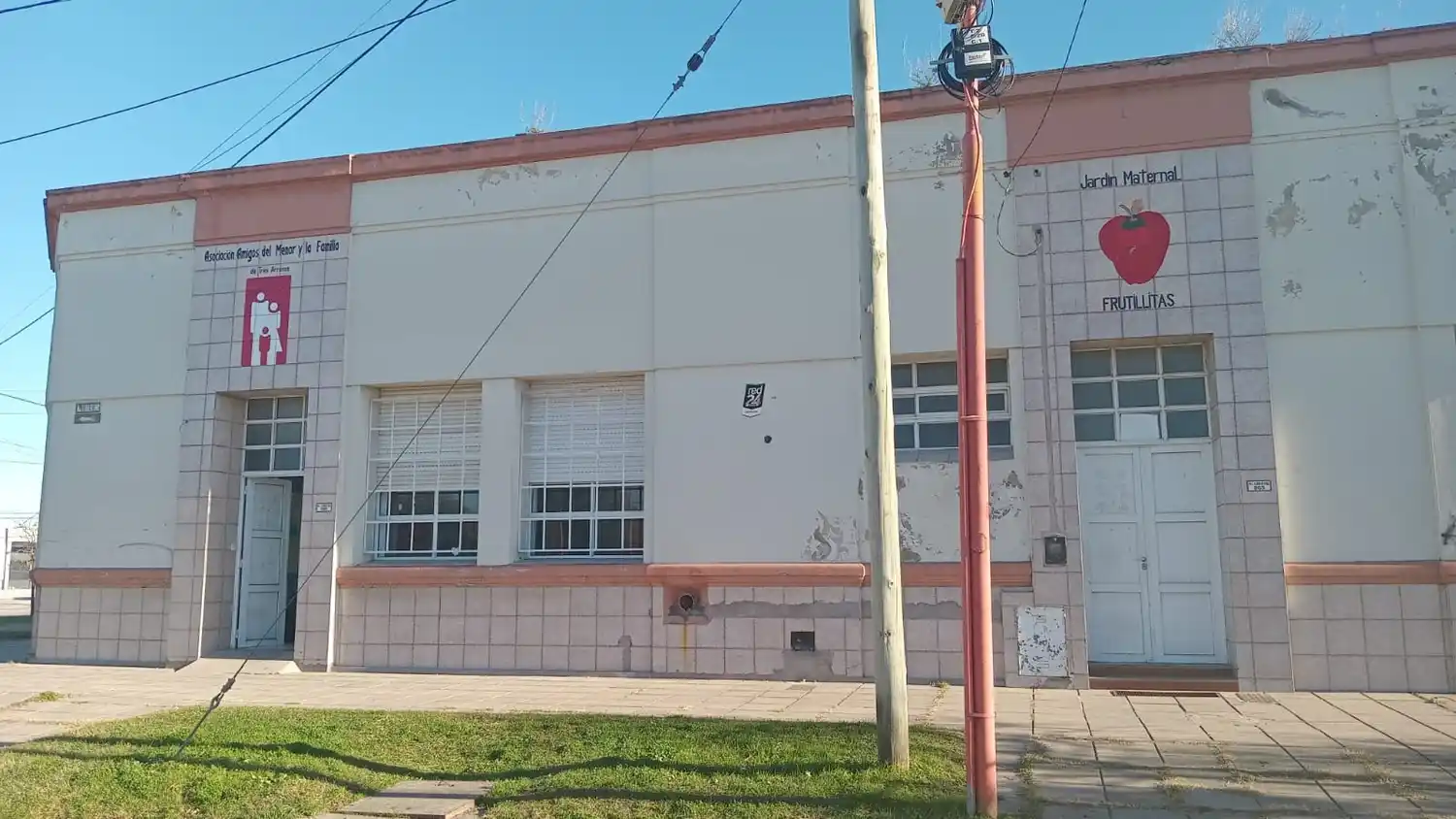 La sede uno del Jardín Frutillitas, ubicada en Av. Libertad y Güemes
