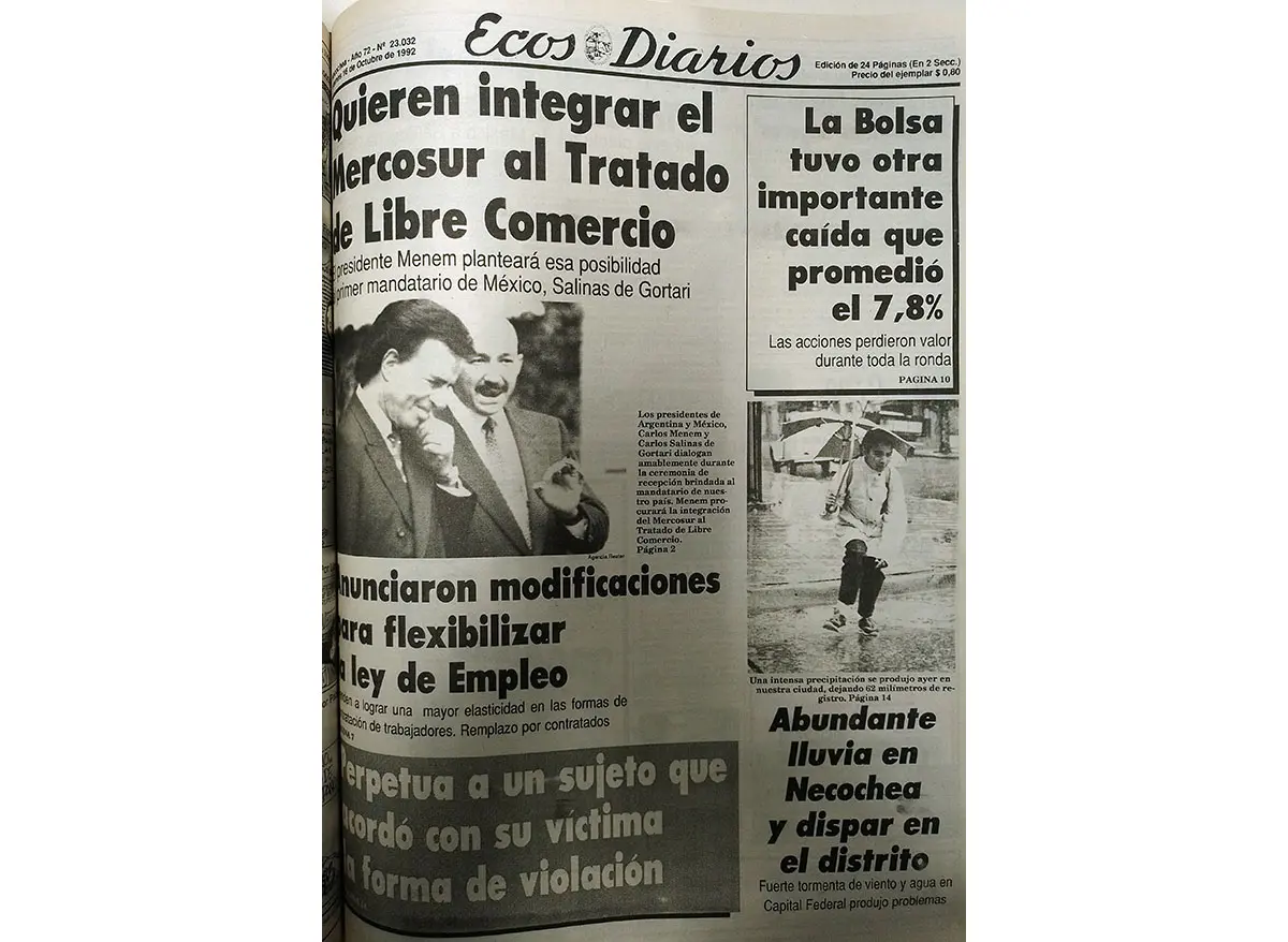 Viernes 16 de octubre de 1992
