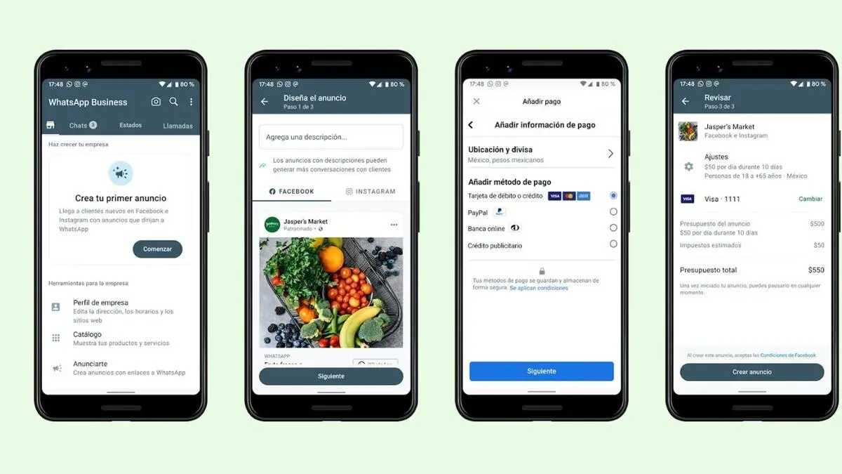 LO QUE FALTABA: ahora Whatsapp incorpora publicidad (+Detalles)