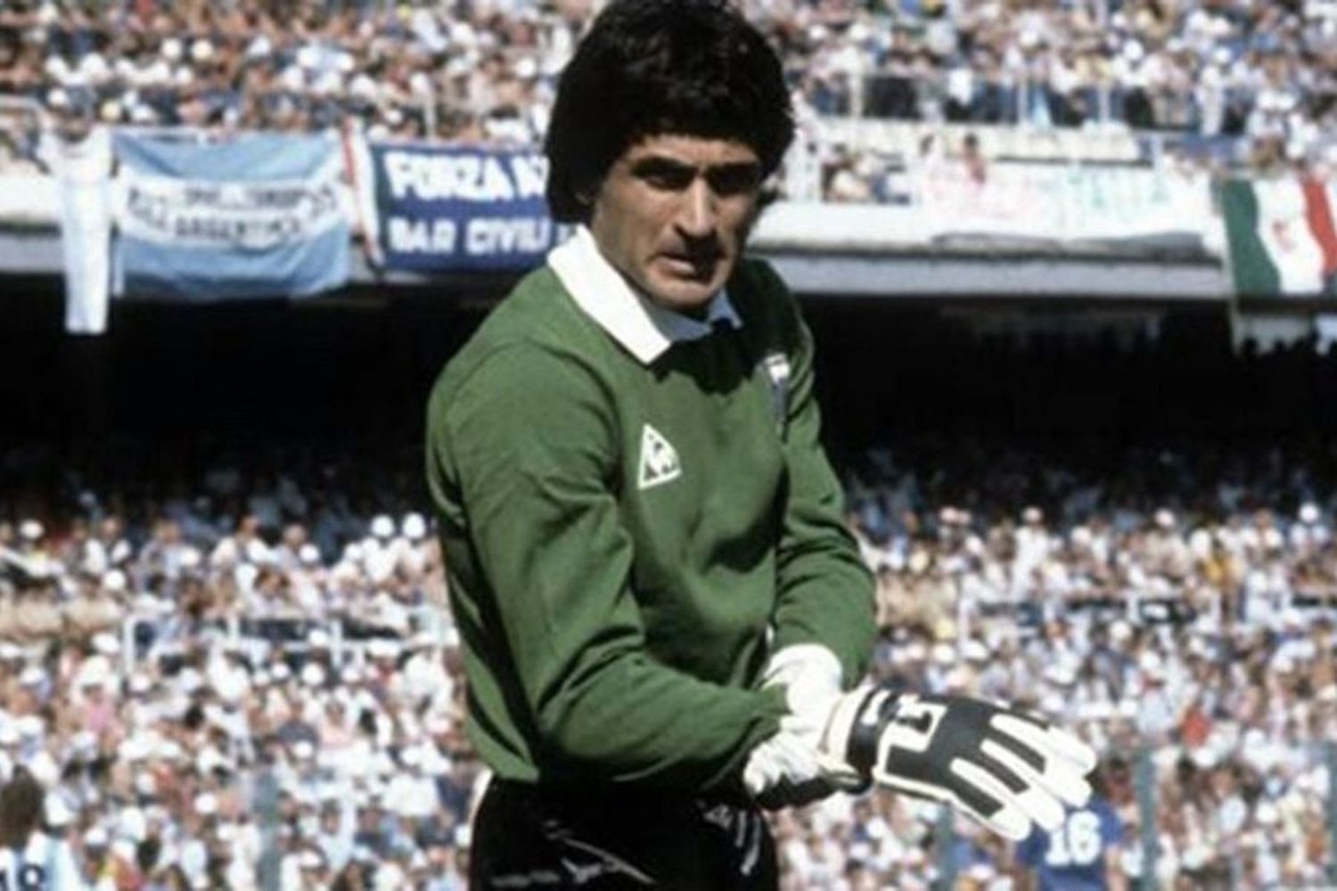 Fillol, el arquero campeón del mundo del '78.