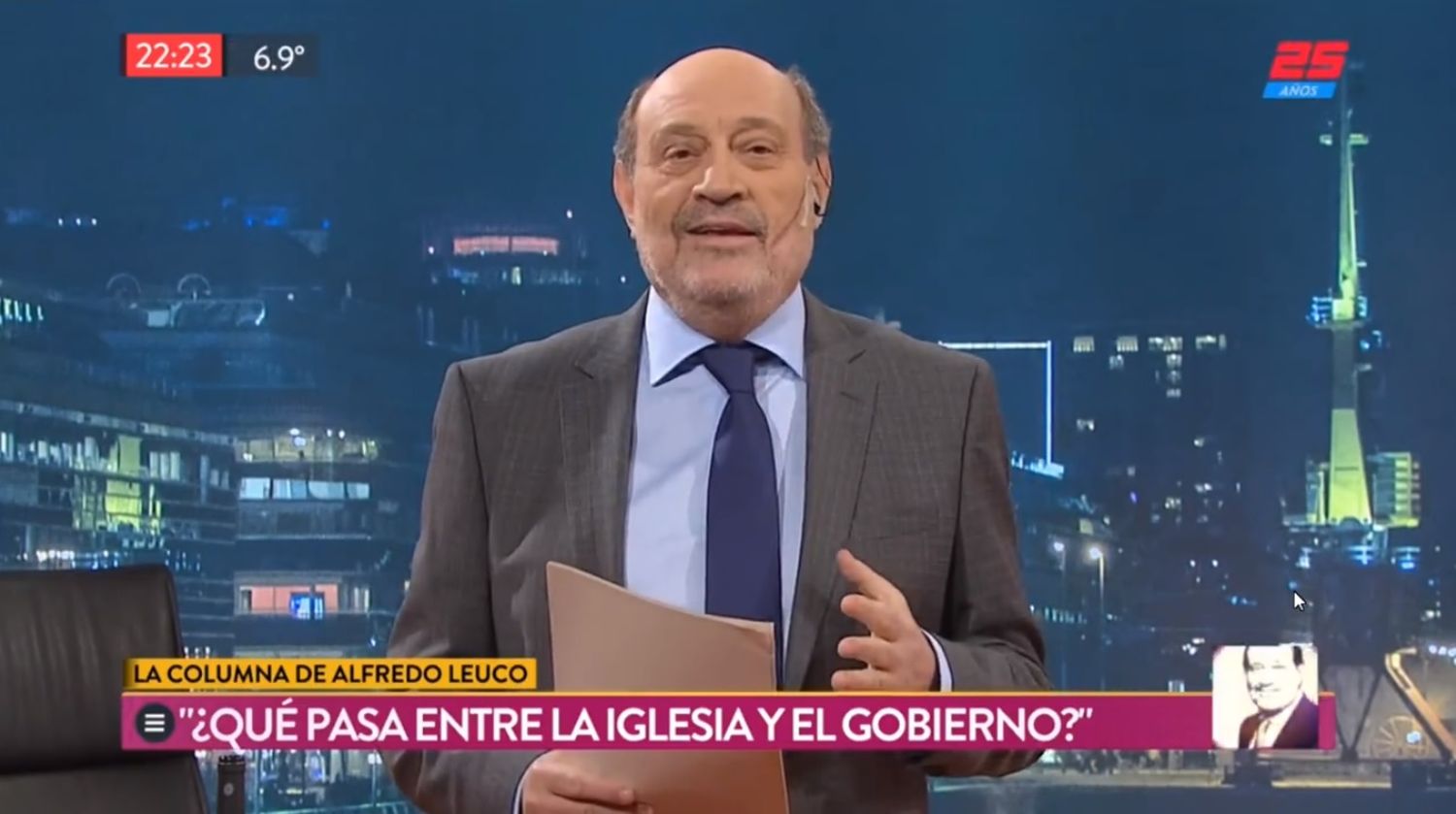 Leuco asegura que "los curas le piden perdón a Vidal" y le dicen: "No aflojés María Eugenia"