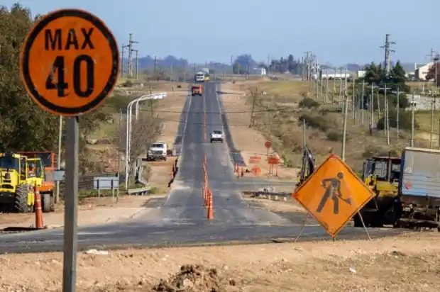 Ultiman detalles para concluir la obra en la Ruta 16